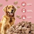 thumbnail image 4 of (3 pack) PAWMATE Freeze Dried Duck Treats for Dogs & Cats, Healthy Single Ingredient, High Protein Snacks for Training, 10.23oz, 4 of 11