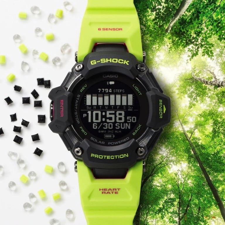Casio G-SHOCK MOVE Men's Solar Powered Digital Quartz Watch, Green
