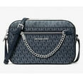 thumbnail image 2 of Michael Kors Women's Jet Set Large Signature Logo Crossbody Bag Navy 35F5STTC9V-Navy, 2 of 4