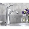 thumbnail image 4 of Moen 4500NL Wynford One-Handle High-Arc Bathroom Faucet with Drain Assembly, Polished Nickel, 4 of 4
