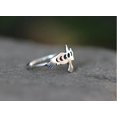 thumbnail image 2 of Animal Pigeon Shape Hollow Ring Women's Ring New Fashion Metal Ring Accessories Jewelry, 2 of 3