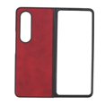 thumbnail image 1 of Foldable Phone Case, Impact Resistant Rugged Synthetic Leather Accurate Cutouts Great Touch Suede Cushioning Shockproof Phone Cover  For Z Fold 4 For Family Red, 1 of 8