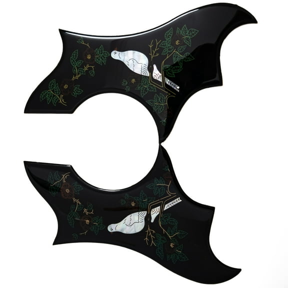 Dove Pattern 2mm Pickguard for Gibson Acoustic – Self-Adhesive Scratch Guard