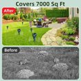 thumbnail image 6 of Mole Repellent Solar Powered, 4 Pack Snake & Skunk Repellent for Yard, IP 65 Waterproof Ultrasonic Deterrent Stakes, Get Rid of Rabbit, Gopher, Vole, Chipmunk, Deer, Groundhog for Lawns Garden, 6 of 8