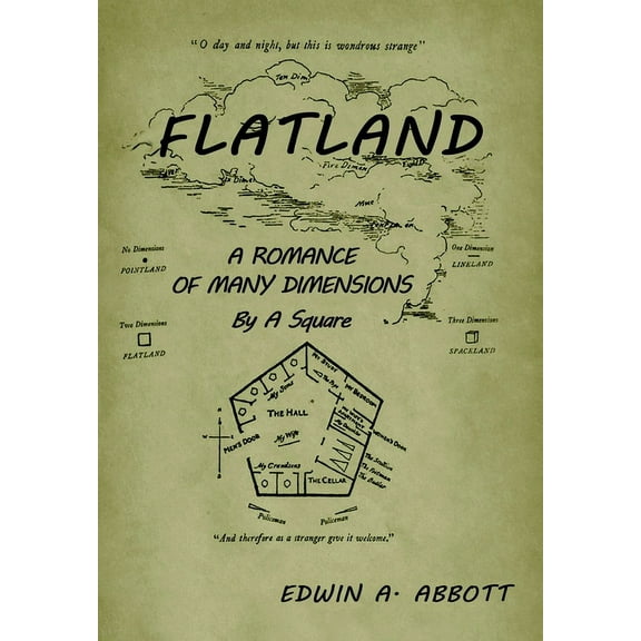 Flatland: A Romance of Many Dimensions, (Hardcover)