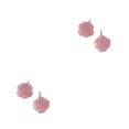 thumbnail image 1 of Minnieouse Pendientes con forma de flor de 2 piezas, pendientes de rosa de estilo coreano, joyería para niñas, pendientes dulces, plateada para Rosa 2Conjunto, 1 of 6