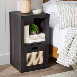 Better Homes & Gardens 8 Cube Storage Organizer, Tobacco Oak