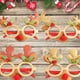 thumbnail image 5 of Matsuzay Marco de gafas de Navidad para fiestas, vacaciones, Bar, Hotel, oficina, cafetería, decoración bonita, accesorio para fotos, gafas Kits de decoración para fiestas Animal rojo, 5 of 6