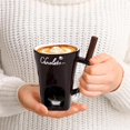 thumbnail image 2 of Tea Candle Fondue Set - Chocolate Fondue Mug Set - Chocolate Melting Mug Use The Included Tea Light Candles To Heat And Create A Cozy Atmosphere While Keeping The Hot Pot Warm, 2 of 8