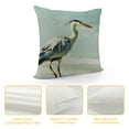 thumbnail image 4 of Fenyluxe  Throw Pillow Covers Blue Heron Double Sided Decorative Pillows Cushion Cover for Couch Sofa Outdoor 12x12in, 4 of 5