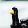 thumbnail image 3 of Escultura de pato pequeño de resina para decoración del hogar, 7,5 cm, regalo creativo de escritorio (negro), 3 of 7