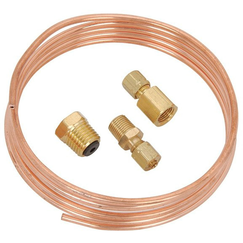 JEGS 41055 Mechanical Oil Pressure Gauge Tubing Kit