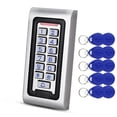 thumbnail image 1 of Lector de tarjetas de metal con teclado de control de acceso IP68 a prueba de agua, 1 of 7