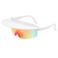thumbnail image 1 of Gafas de ciclismo de montura grande shaofei para hombres y mujeres marco amarillo película azul marco blanco película roja, 1 of 1