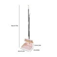 thumbnail image 3 of Juego de Recogedor y Escoba para el Hogar - Kit de Limpieza de Suelos con Cepillo, Beige MNFD, 3 of 6