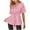 New1/Pink, variant on Otvok Womens Fashion V-Neck Sequin Short-Sleeved T-Shirts