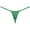Dark Green, variant on Men Solid Spandex Bikini Thong Slim G-String Bikini Thong Underwear Tangas T-Back Light Green M