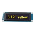 thumbnail image 1 of Seitruly Módulo OLED SSD1322 256*64 LCD 3,3 V Clear Show Módulos de visualización con iluminación automática Pantallas autoluminosas prácticas de Electrónica Amarillo, 1 of 6