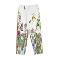 thumbnail image 4 of Daiia Herbs and Wildflowers Women's Sleep Pant with Pockets and Drawstring,Pajama Pants-Small, 4 of 9