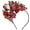 Red, variant on Vorkoi Butterfly Headbands Fascinators Hat Women Butterfly Costume Crown Headpiece for Women and Girls