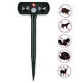 thumbnail image 4 of Ahuyentador De Animales, IPX4 Clasificación De Impermeabilidad Ahuyentador De Animales Solar ABS Para Animales Anggrek No, 4 of 7