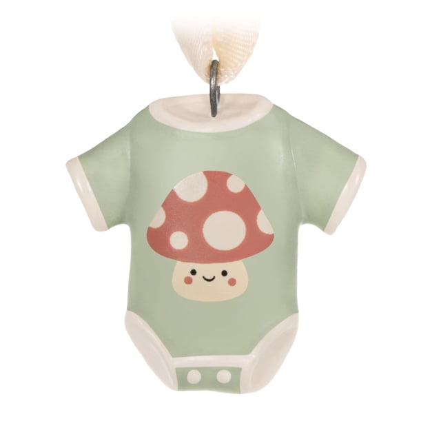 Hallmark Keepsake Adorno Navideño En Miniatura De 1 Pulgada 2024 Mini Nuevo Regalo Para Bebé De Porcelana Li'L Wonder