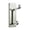 Silver, variant on Stainless Steel No-Drill Adhesive Hook | Super Strong Removable Wall Hook for Kitchen, Bathroom, Dorm, Office | Black