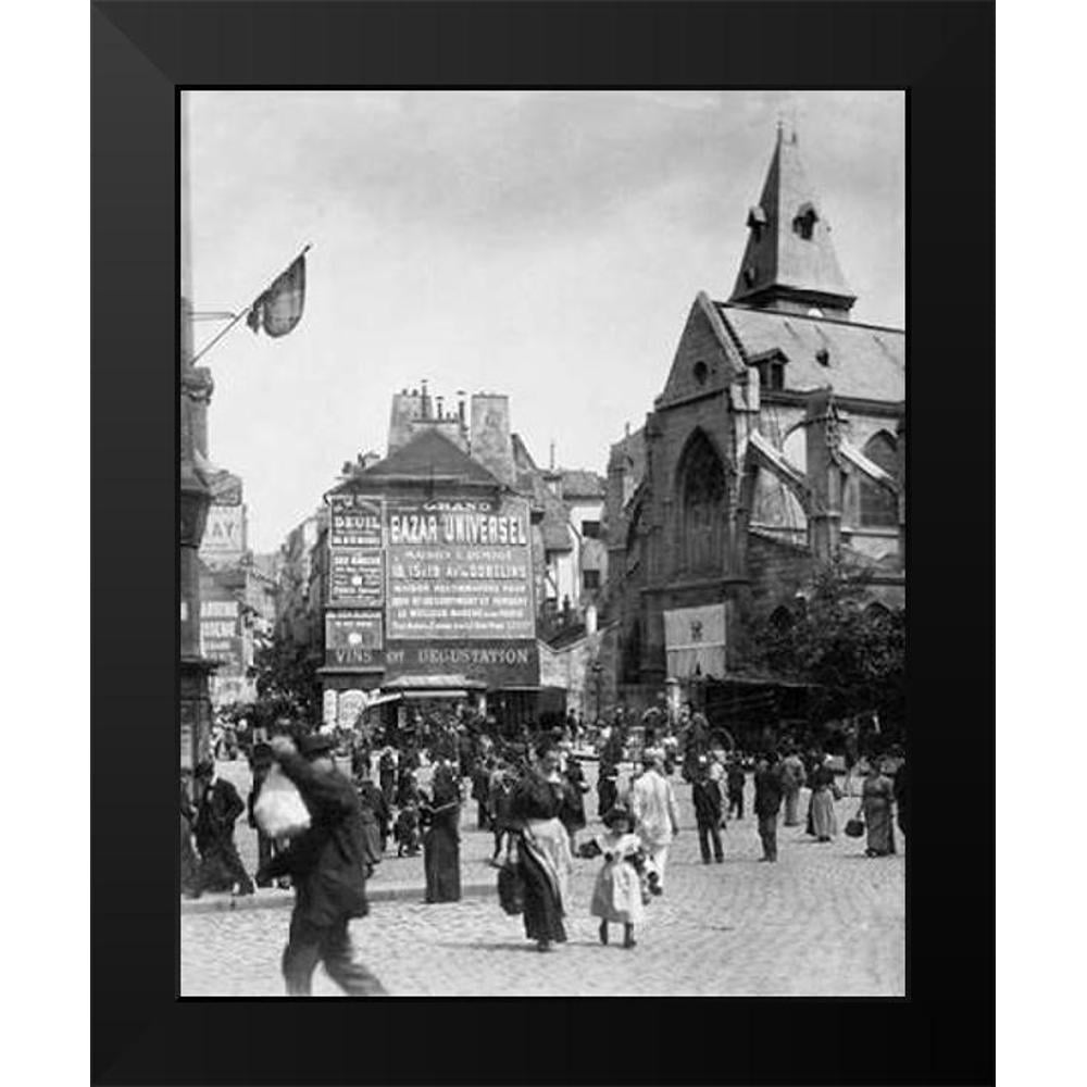 Atget, Eugene 12x14 Black Modern Framed Museum Art Print Titled