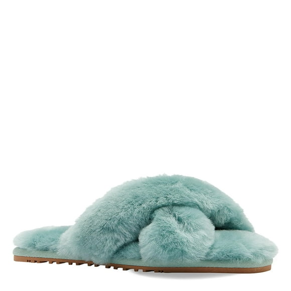 Lamo Cross Band Slippers for Women Indoor, 100% Genuine Aussie Sheepskin Fuzzy Slippers Women, Memory Foam Slippers for Women, Home Slippers Women, Women Bedroom Slippers, Cozy Gifts for Women