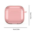 thumbnail image 2 of Yucurem Clear Protective Case with Carabiner Tpu Cover for 4(Transparent Pink), 2 of 10