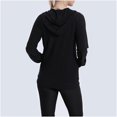 thumbnail image 3 of Gibobby Conjunto de pantalones de yoga Trajes de entrenamiento para mujeres Conjuntos de mallas de yoga de cintura alta con sujetador deportivo sin costuras d(Negro,G), 3 of 5