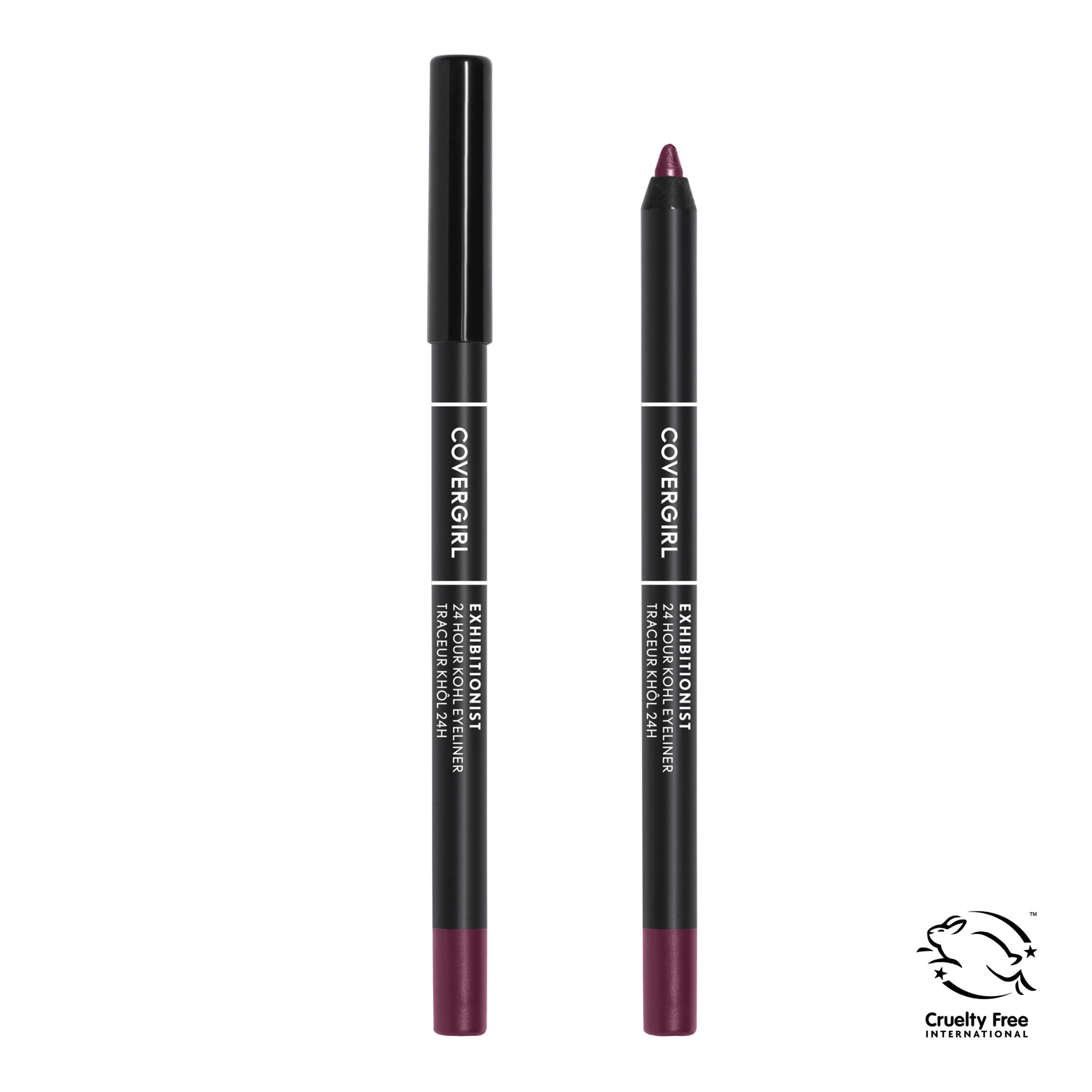 COVERGIRL Exhibitionist 24Hour Kohl Eyeliner, 500 Burgundy, 0.04 oz