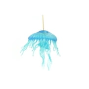 Jellyfish, Sea Jelly, Blue Rubber, Jellyfish Design, Educational, Figure, Lifelike, Model, Replica, Gift, 3 1/2" F1633 B106