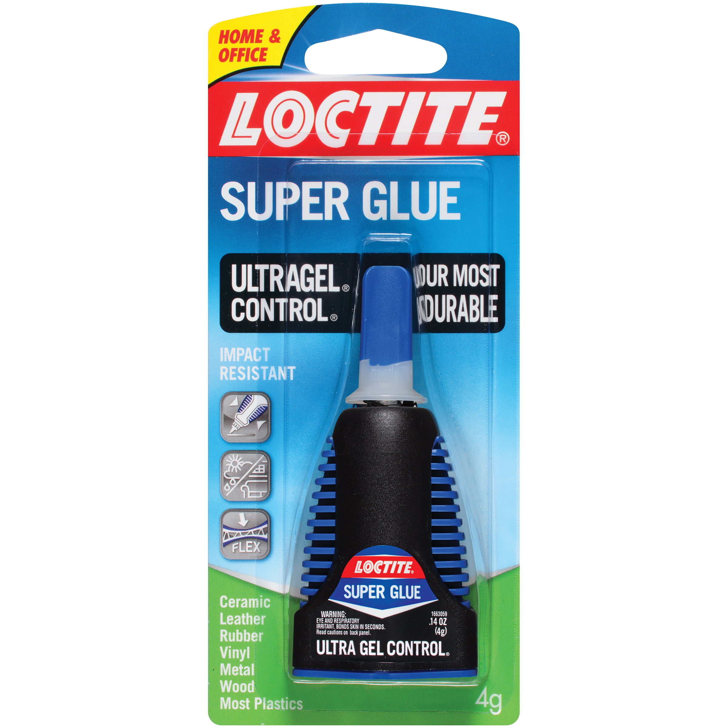 Loctite Ultra Gel Control Super Glue, 0.14 Ounce (4Gram) Bottle