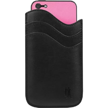 BodyGuardz Pink Black Pocket Case for iPhone 5