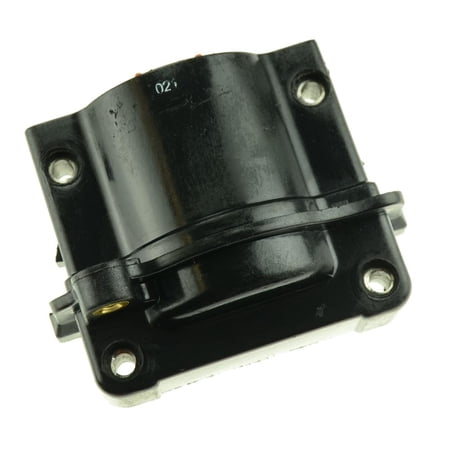 OEM Grade Ignition Coil Compatible with 1983-1995 Toyota Camry/Corolla/Tercel/Celica/MR2/Van L4 2.0L-2.5L Distributor Coil 2-Pin 94840127 94847392 90919-02135 90919-02136 UF-40 30,000V