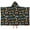 Multicolor Controllers Games-1, variant on Multicolor Controllers Games Text Black Pattern Hooded Bath Towel,60"x35" for Ages 3 To 12 Kids, Quick Dry Lightweight Soft Microfiber Hood Beach Towel Cover Up for Kids
