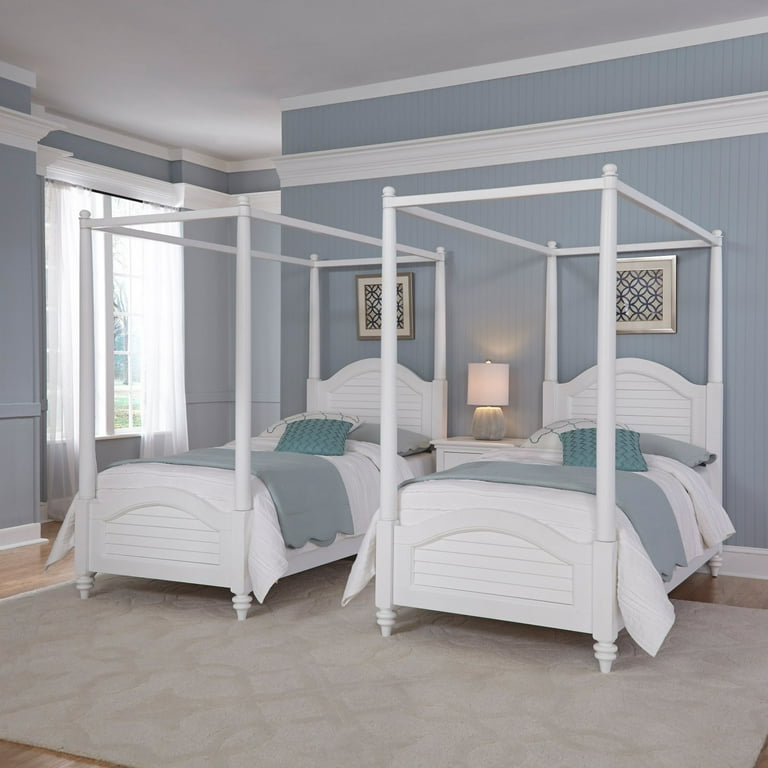 Twin canopy bed clearance walmart