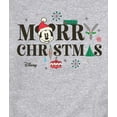 thumbnail image 3 of Disney - Merry Christmas With Icons - Men's Crew Fleece Sweatshirt Sweatshirt, 3 of 5