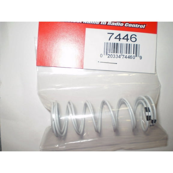 Traxxas 7446 White Rear XX Long GTR Shock Springs (0.874 Rate Black)