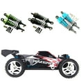 thumbnail image 1 of mmirethe 2pcs Wear-resistant Front Rear Shock Absorber For Wltoys 1/18 969B RC Car Part Green, 1 of 6