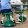 thumbnail image 4 of ECR4Kids ACE Active Core Engagement Wobble Stool, 15in Seat Height, Flexible Seating, Green, 4 of 10