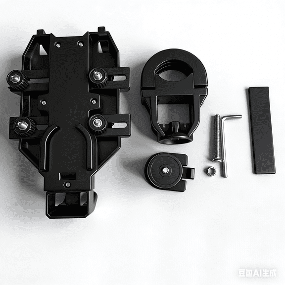 Bicycle Phone Mount, Bike and Phone Mount, Adjustable Cell Phone Holder Gifts, E-Bike Bicycle Scooter Handlebar Cradle Clip
