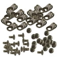 thumbnail image 1 of Yinanstore 2-5pack 20 Sets Carabiner Buckles Non- Stopper Rope clip and clamp 2 Pcs, 1 of 8
