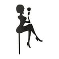 thumbnail image 3 of Lady High Heels Cake Topper Acrylic Cake Topper Birthday Party Cake Topper Cupcake Topper Cake Decoration Supplies, 3 of 11