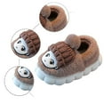 thumbnail image 4 of JAJAHO Winter Cozy Kids Slippers Toddler Plush Indoor Shoes Closed Back Warm House Footwear For Boys Girls 1-11 Years Cute Comfort Slippers, 4 of 4