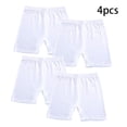 thumbnail image 7 of LYMAYTER Baby Toddler Girls' Solid Soft Cotton Bike Shorts Pull-On Safety Shorts for Daily Life 4-16Y, 7 of 7