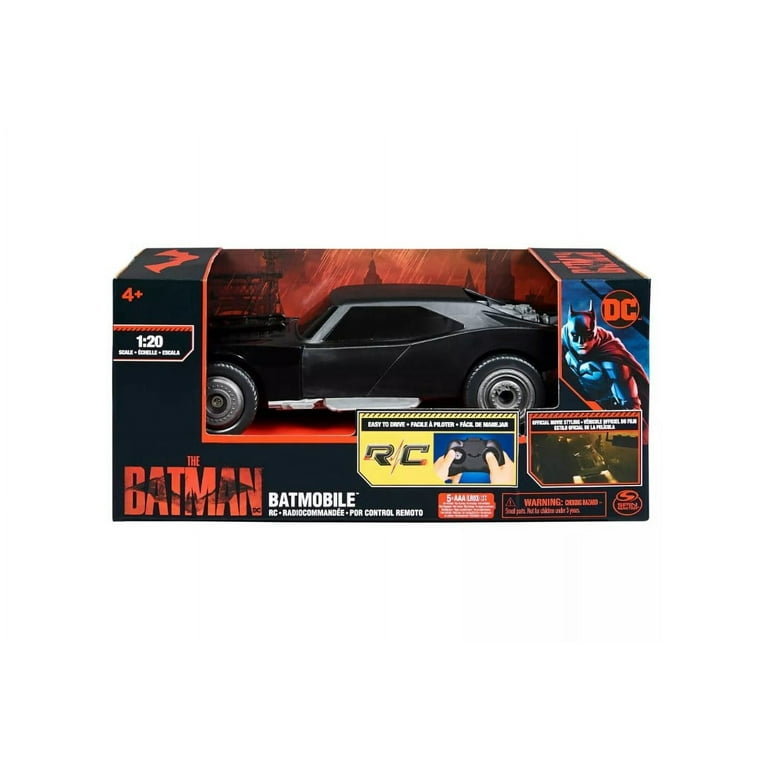 DC The Batman Movie Batmobile Remote Control Car, RC Race Vehicle