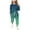 Green, variant on fatyb Girls Boys Clothing Set Gradient Color Long Sleeve Tops Jogger Pants Kids Casual 2 Piece Outfits