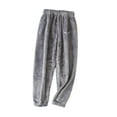 thumbnail image 2 of Girls Coral Lounge Pants Girls Pants for Everyday Casual Home Wear Cozy Flannel Loungewear Bottoms for Toddlers and Kids in Autumn Winter Season, 2 of 5